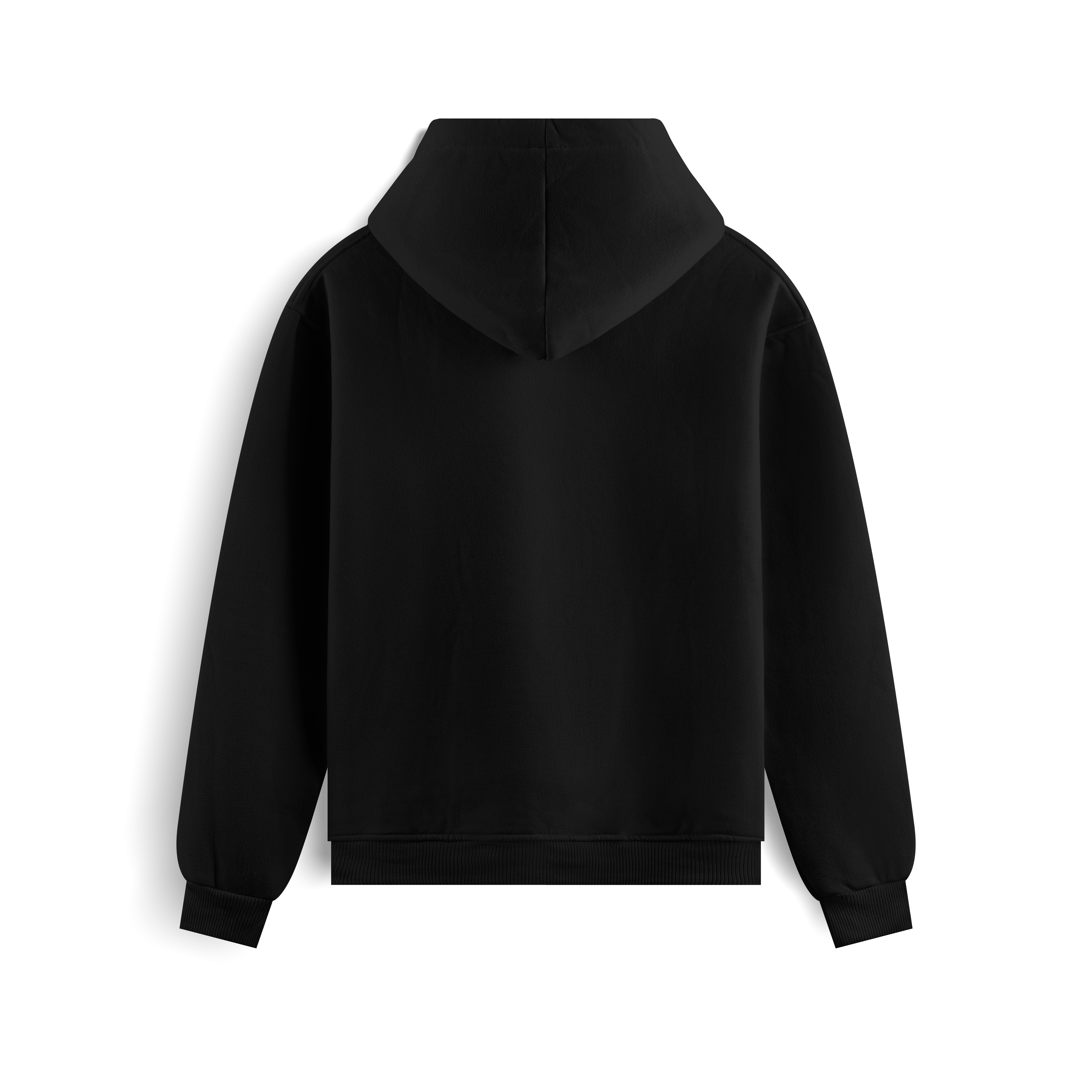 God's Favorite Taş Baskılı Kapüşonlu İçi Polarlı Oversize Hoodie Sweatshirt